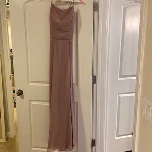 Kennedy Blue, rose, size 4, long dress